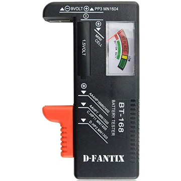 D-FantiX BT-168 Battery Tester - Easy Universal Checker