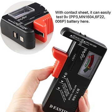 D-FantiX BT-168 Battery Tester - Easy Universal Checker