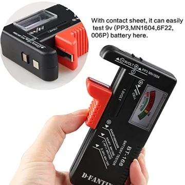 D-FantiX BT-168 Battery Tester - Easy Universal Checker