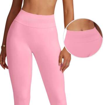 Scrunch Butt Lifting Leggings for Women Tummy Control Seamless Yoga Pants Compression Gym Workout Im...