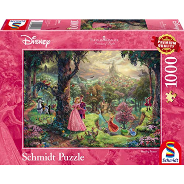 Schmidt | Thomas Kinkade Disney Sleeping Beauty 1,000 Piece Adult Jigsaw Puzzle