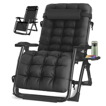 Oversized Zero Gravity Chair for Indoor and Outdoor Use
