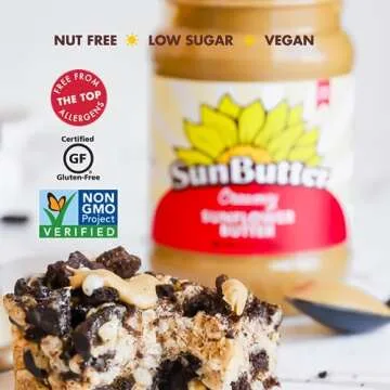 Sunbutter Creamy Sunflower Spread: Nut-Free Delight