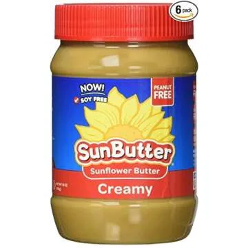 Sunbutter Creamy Sunflower Spread: Nut-Free Delight