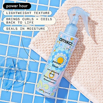 amika Power Hour Curl Refreshing Spray for All Hair Types