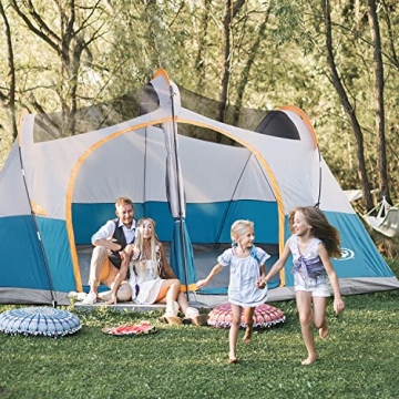 Spacious UNP 9 Person Camping Tent for Family Adventures