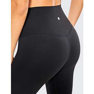 CRZ YOGA 25 Inch High Waisted Leggings for Women