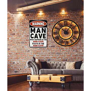 CrazySign Funny Bar Sign Man Cave Vintage Metal Sign For Garage Home Bar Wall Decor (240)