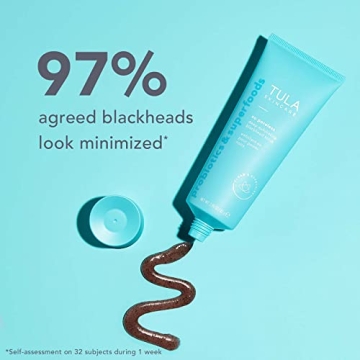 TULA Skin Care Exfoliating Blackhead Scrub for Radiant Skin