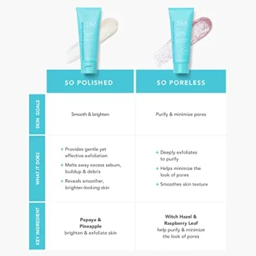 TULA Skin Care Exfoliating Blackhead Scrub for Radiant Skin