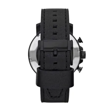 Fossil Men's Nate Black Quartz Chronograph Watch