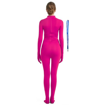Full Bodysuit with Zipper for Comfortable Costumes