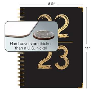 Get Organized with Our Hardcover Academic Planner 2022-2023 - Stylish & Functional