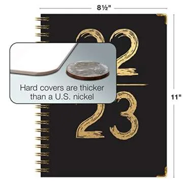 Get Organized with Our Hardcover Academic Planner 2022-2023 - Stylish & Functional