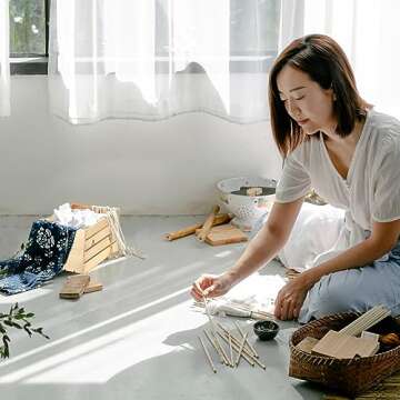 Stylish Unfinished Wood Crate for Home Storage 18x12.5x9.5