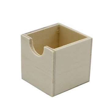 Creative Hobbies 25 Drawer Wooden Advent Calendar, DIY Unfinished Storage Box, Ready to Decorate, Pre Assembled, Storage Organizer