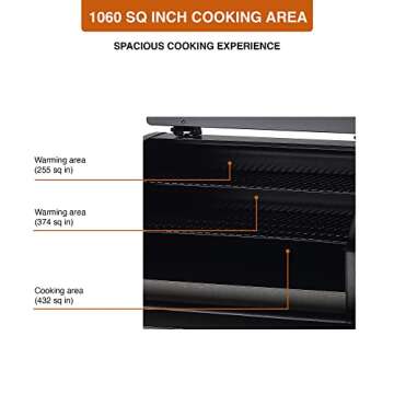 Z Grills ZPG-1000D 2020 New Model 8 in 1 BBQ Grill Auto Temperature Control, 1000 sq in Bronze