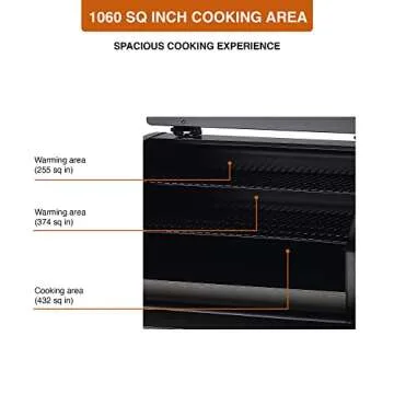 Z Grills ZPG-1000D 2020 New Model 8 in 1 BBQ Grill Auto Temperature Control, 1000 sq in Bronze
