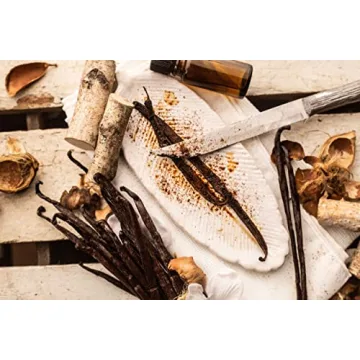 10 Tahitian Vanilla Beans for Baking & Extracts - Fresh Quality