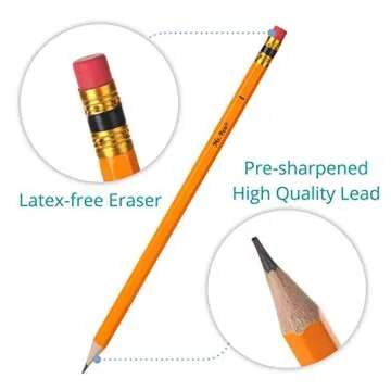 Mr. Pen Premium Pencils and Erasers Set for Everyone