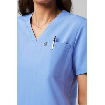 Fabletics Women's MotionTech Scrub Top for Comfort