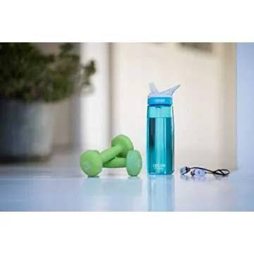 CamelBak Eddy Water Bottle, Sky Blue, 1-Liter