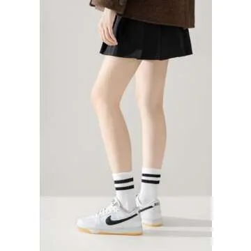 Irisbear White Crew Socks for Ultimate Comfort and Style