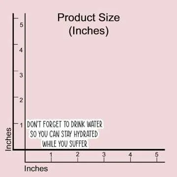 Funny Hydration Stickers for Laptop Water Bottles