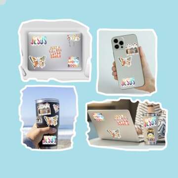 Funny Hydration Stickers for Laptop Water Bottles