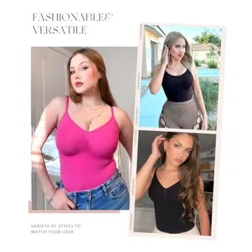 FeelinGirl Shapewear Bodysuit with Tummy Control for Women