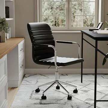 Martha Stewart Taytum Swivel Task Chair - Stylish Comfort