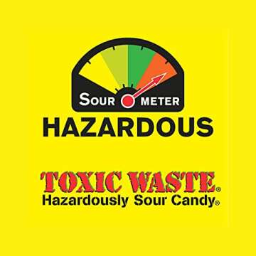 HABP GLOBAL Toxic Waste (Hazardously Sour Candy) 1 Pound