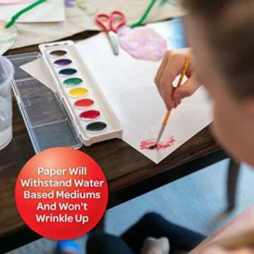 Crayola Giant Marker and Watercolor Pad for Kids Art