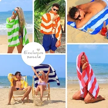 Exclusivo Mezcla Lightweight Microfiber Beach Towels Online
