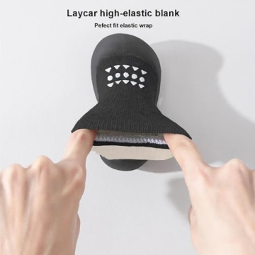 Hstyle Toddler Walking Shoes Soft Sock Non-Slip Sneakers