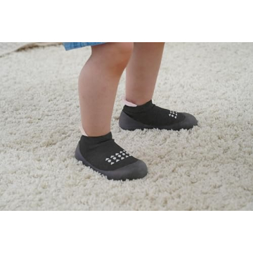 Hstyle Toddler Walking Shoes Soft Sock Non-Slip Sneakers