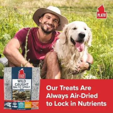 Plato Baltic Sprat 3oz - Nutritious Dog Treats