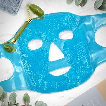 Perfecore Ice Face Mask & Jade Roller for Skincare