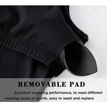 Dragon Fit Women’s Longline Sports Bra Wirefree Padded Medium Support Yoga Bras Gym Running Workout Tank Tops