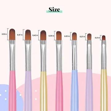 Beetles 7-Pcs Nail Art Brushes Set for Creative Nail Designs