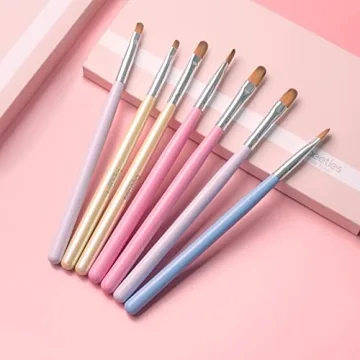 Beetles 7-Pcs Nail Art Brushes Set for Creative Nail Designs
