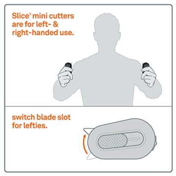 Slice 10514 Mini Box Cutter with Safe Ceramic Blade