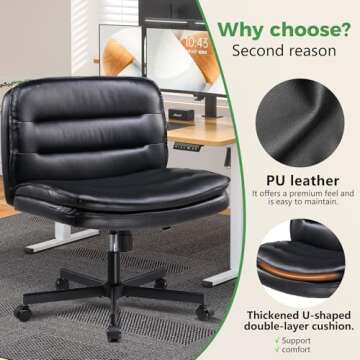 GTRACING Criss Cross Chair - Ergonomic Comfort for All