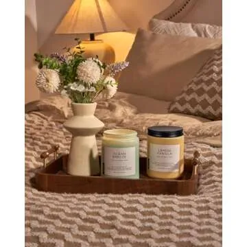 M&SENSE Ocean Breeze Scented Candle Long Lasting Aromatherapy