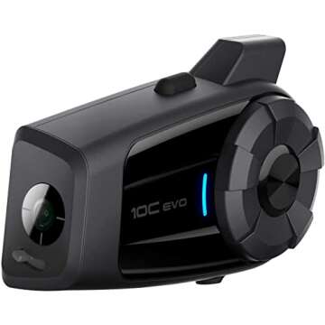 Sena 10C EVO Motorcycle Bluetooth Communication & Camera System