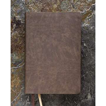 NIV, Life Application Study Bible, Third Edition, Bonded Leather, Brown, Red Letter, Thumb Indexed