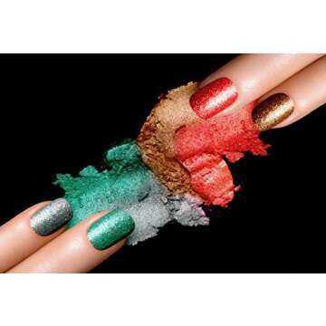 BLACK DIAMOND PIGMENTS 26 COLOR 2g EACH VARIETY PACK 1 Multipurpose DIY Arts and Crafts Additive | Natural Bath Bombs, Resin Art, Slime, Epoxy, Soap, Nail Polish