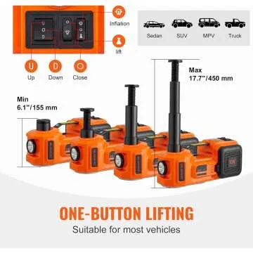 5 Ton Electric Car Jack with Impact Wrench for Vehicles
