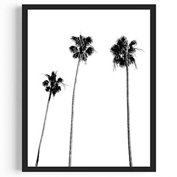 Tropical Palm Tree Print Art 8x10 for Home Decor