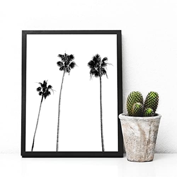 Tropical Palm Tree Print Art 8x10 for Home Decor